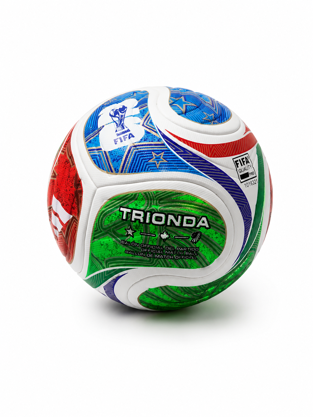 Adidas Trionda FIFA World Cup 2026 Soccer Ball | Official Size 5 | Club Competition